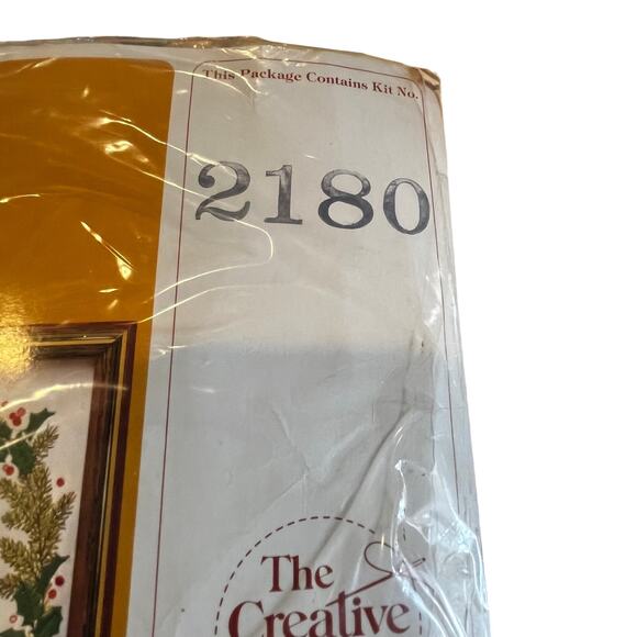 Vintage Pretty Poinsettia Embroidery Kit Holiday|Christmas - Picture 3 of 4